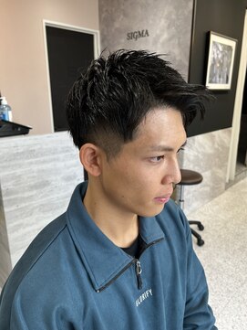 シグマ(SIGMA) ジェットモヒカン風メンズカット♪