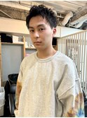 池袋メンズショートパーマ◎[池袋メンズ美容室］