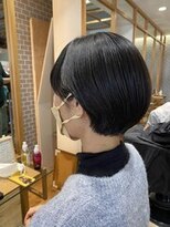 クラップス 京急富岡(CLAPS)&nbsp;大人マッシュショート丸みショート黒髪ショートベリーショート