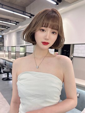 リリー(Lilley) 【lilley 稲永麻衣】ボブ+顔周りカット+タンバルモリ+韓国ヘア