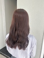 プライズ 成増店(prize)&nbsp;ピンクカラーシアーカラーセミディ成増地下鉄成増大山