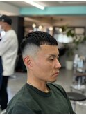 クロップ スキンフェード 樟葉