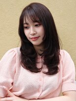 セシルヘアー 広島駅前店(Cecil hair) レイヤーカット/ミディアムレイヤー/顔周りレイヤー/韓国暗髪