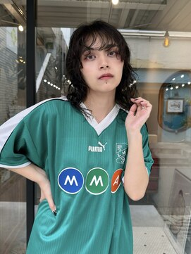 ヒュージ 表参道(huge) くせ毛風パーマ/ニュアンスパーマ/レイヤーカット