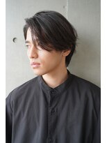 毛流れセンターパート