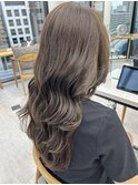 レイヤーカット/ロング/ベージュカラー/似合わせカット