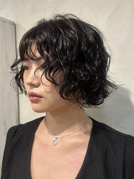 オースト ヘアー ステラ 新宿店(Aust hair Stella) 外国人風スパイラルパーマ