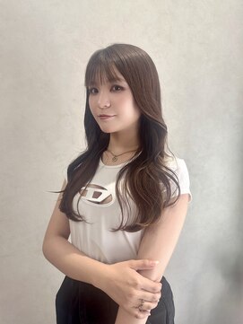 フレーム 博多店(FRAME) 大人韓国風レイヤー×マロンベージュ【福岡/博多】