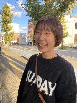 オアズヘアービィグラッド(ORe'S HAIR BE GLaD) ハイトーンボブ