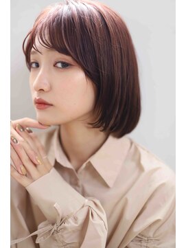 ウル(ulu) ショート 透明感カラー 白髪ぼかし ショートカット