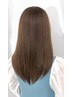 【毛髪整形】超高濃度水素ケアストレート+ミネコラTR+高濃度炭酸スパ+カット