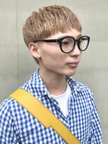 パークレーン アイス イヴェン(park lane ICI yeven)&nbsp;メンズショートカットブリーチミルクティーベージュYUKI