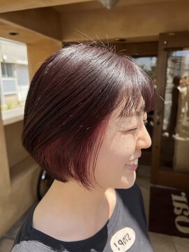 オール 西大寺店(oar) inner/ショート×ピンクインナー