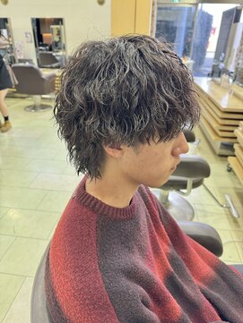 ゼスト 吉祥寺店(ZEST) ツイストスパイラル　マッシュパーマ　吉祥寺/島田優斗