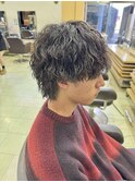 ツイストスパイラル マッシュパーマ 吉祥寺/島田優斗