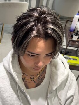 メンズサロン キング 梅田店(Men’s salon K!ng) 波巻きツイストスパイラルパーマ/フェザーパーマ/眉毛