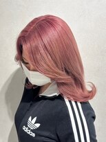 アース 大曽根店(HAIR&MAKE EARTH)&nbsp;春の桜カラー＋艶トリートメント
