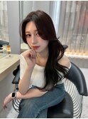 【木串楽人】韓国ヘア/レイヤースタイル/流し前髪/前髪なし/天神