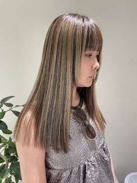 ヒルネ(hirune) 切りっぱなしロング