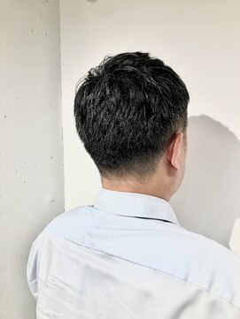 ヘアーポケット 恵比寿(hair pocket) 艶大人2ブロックヘア/恵比寿/髪質改善/トステア/メンズ/理容室