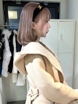 ペレ アネックス 大阪梅田茶屋町店(PELE ANNEX)&nbsp;ミディアムヘア/暗めカラー/グランマッシュ/梅田