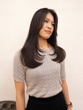 ジーテ 渋谷(gite) ロングレイヤー×髪質改善ワンカールデジスト