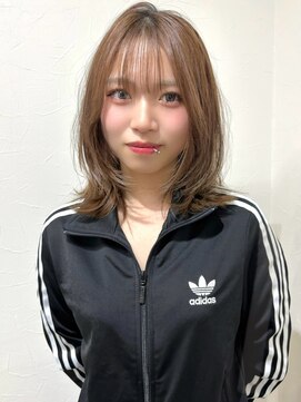 クレム 博多駅店(ChLem) ミディアム　レイヤー　ハイレイヤー　博多美容室