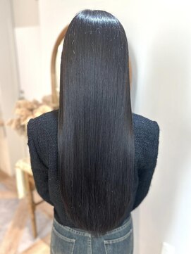 オリーブ/黒髪カタログ/ココアベージュ/髪質改善