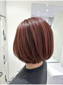 ハイライト×ピンク