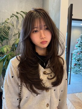 ラヴィズム 名駅店(LUVISM) ◎韓国ヘアー顔周りレイヤーおくれ毛前名駅名古屋駅前髪質改善