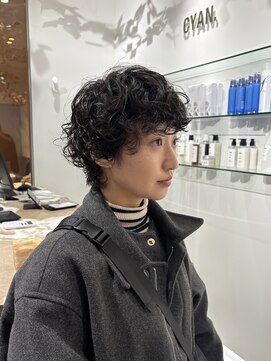 くりくりショートパーマ！