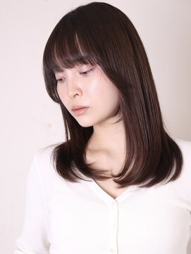 トライポッド(TRIPOD) 大人ガーリー20代30代40代合わせカットミディアムレイヤー0103