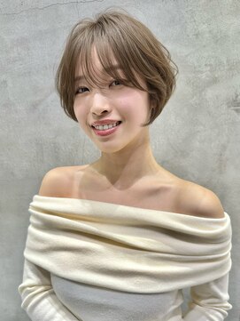 ロンドネートゥル 新潟(Lond naitre) 似合わせカット/ダークアッシュ/ショート