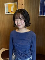 ヒントステーション(HINTSTATION) 〈浅草 半個室〉緩めボブパーマ