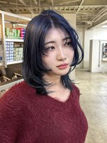 ファンド 千葉(fand)&nbsp;暗髪くびれレイヤー/ミディアムレイヤー/ミディアムウルフ◎RYO