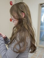 パークレーン アイス イヴェン(park lane ICI yeven) ブリーチなしオリーブミルクティーベージュグレージュ/akari