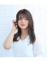ヘアーアンドメイク レカン(Lecrin)&nbsp;大人可愛いブルージュカラー