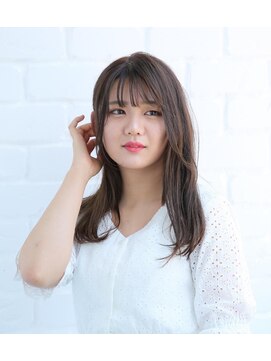 ヘアーアンドメイク レカン(Lecrin) 大人可愛いブルージュカラー