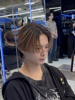 メンズヘアセンス 渋谷(MEN'S HAIR SENSE)&nbsp;ニュアンスパーマ/センターパート/メンズ/眉毛/フェザーパーマ
