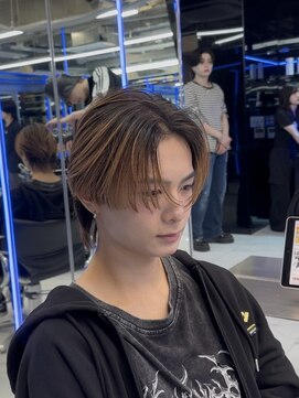メンズヘアセンス 渋谷(MEN'S HAIR SENSE) ニュアンスパーマ/センターパート/メンズ/眉毛/フェザーパーマ