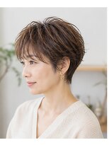ヘアアンドメイク アース 入間店(HAIR&MAKE EARTH) タイトル ふんわり大人ショート