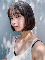 シンス 銀座(since) 小顔前髪似合わせカット/切りっぱなしボブ/ミニボブ【銀座駅】