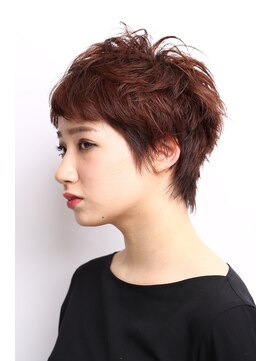 ピークアブー 原宿ハラカド(PEEK-A-BOO) 【PEEK-A-BOO】ワイドバングショート　箱崎貴彦