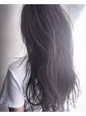 【Marlお客様スタイル】ダークバイオレットグレージュカラー