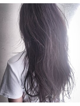 ヘアーアンドアトリエ マール(Hair&Atelier Marl) 【Marlお客様スタイル】ダークバイオレットグレージュカラー