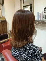 [RITA Hairs]秋の艶カラー×オレンジベージュ☆