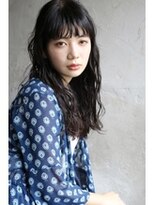 ソイ 下北沢(soi)&nbsp;ロングウェーブ/シースルーバング【soi下北沢】