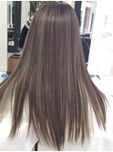 ナチュラルハイライト×ブルージュ