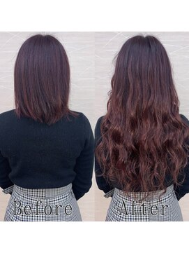 あるじゃんすー 新宿店 チェリーレッド#シールエクステ#エクステ#イメチェン#新宿