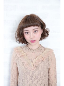 美粧 ほそや お花茶屋本店 美粧ほそやお花茶屋☆ショートバング☆外国人風☆簡単アレンジ